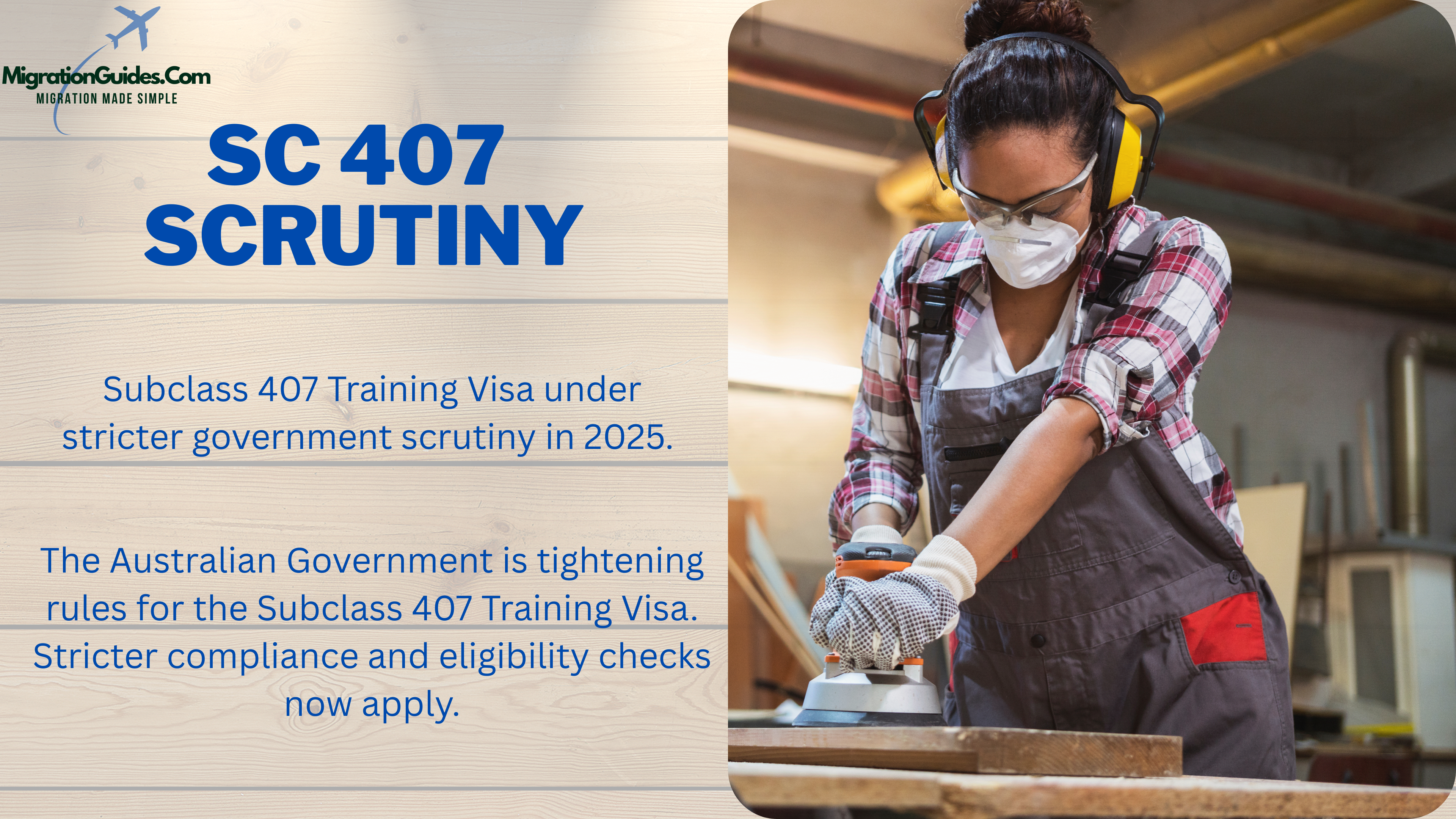 Subclass 407 Training Visa scrutiny