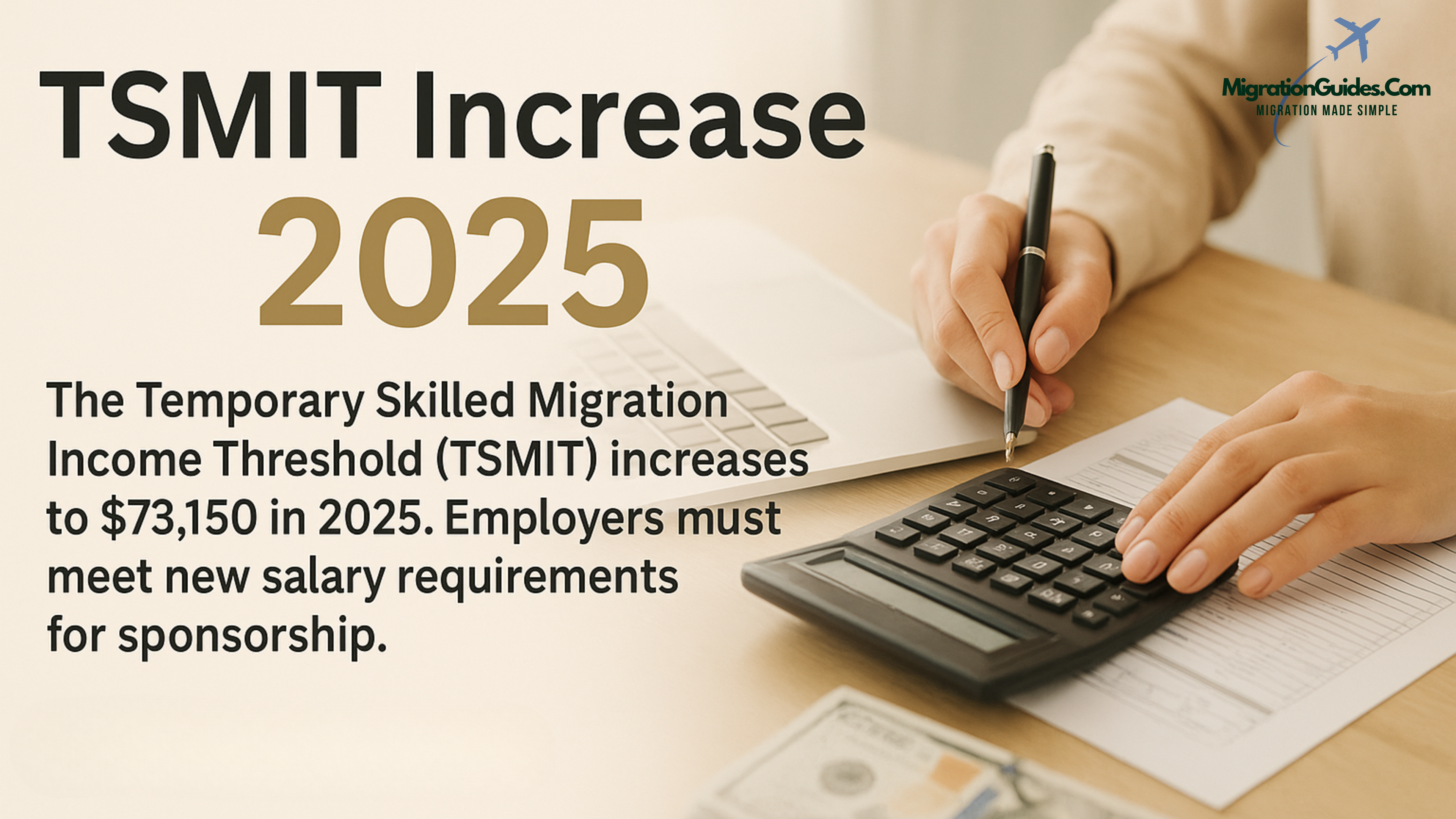TSMIT increase 2025 announcement